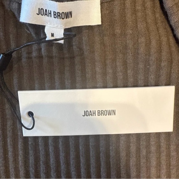 Joah Brown Khaki Ribbed Halter Top - Picture 9 of 12